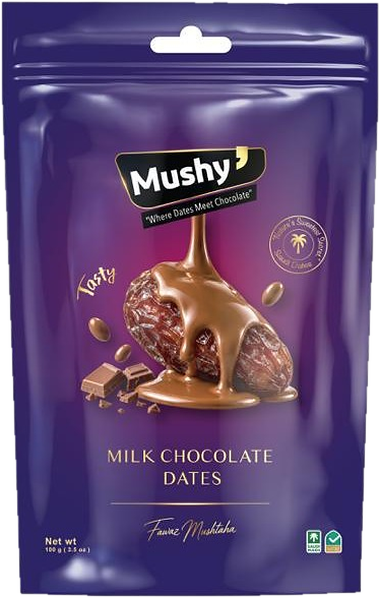 Dátiles con chocolate con leche