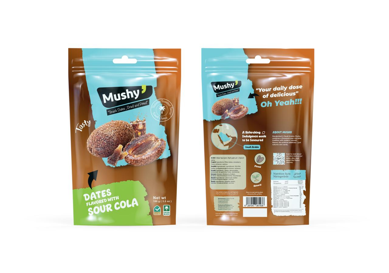 Dátiles sabor cola ácida